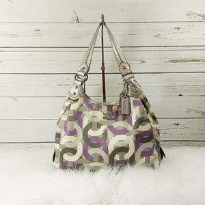 Coach Chain Link Hobo Large Purse